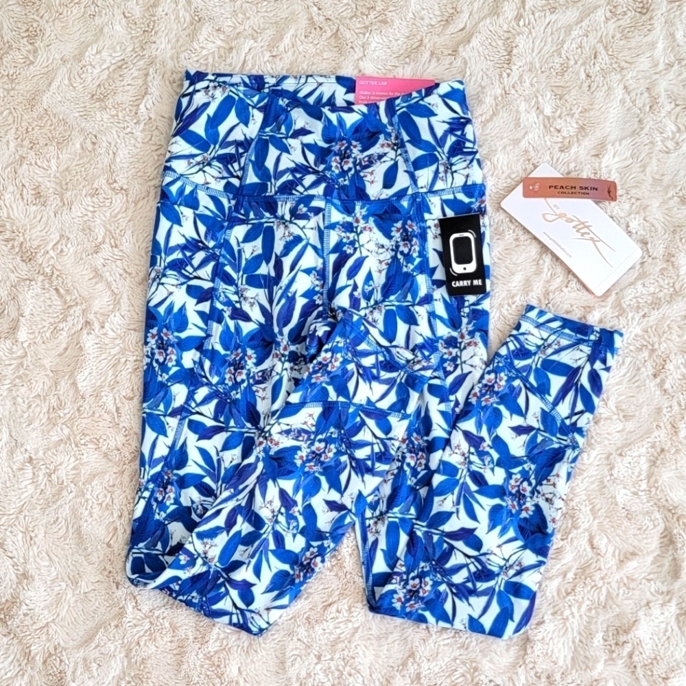 NWT Gottex Peach Skin Collection Leggings